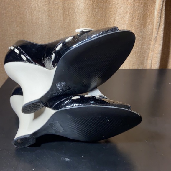 Penny Kenny wedges peep toes - Picture 6 of 8